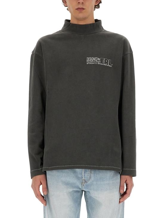 24SS 이알엘 긴팔 티셔츠 ERL08T010 BLACK