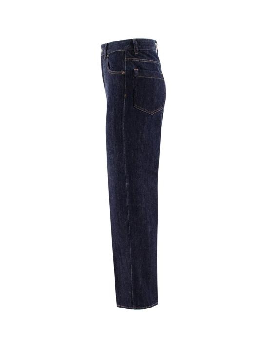 23SS 로로피아나 스트레이트 팬츠 FAM5559 W0QF DARK BLUE WASH