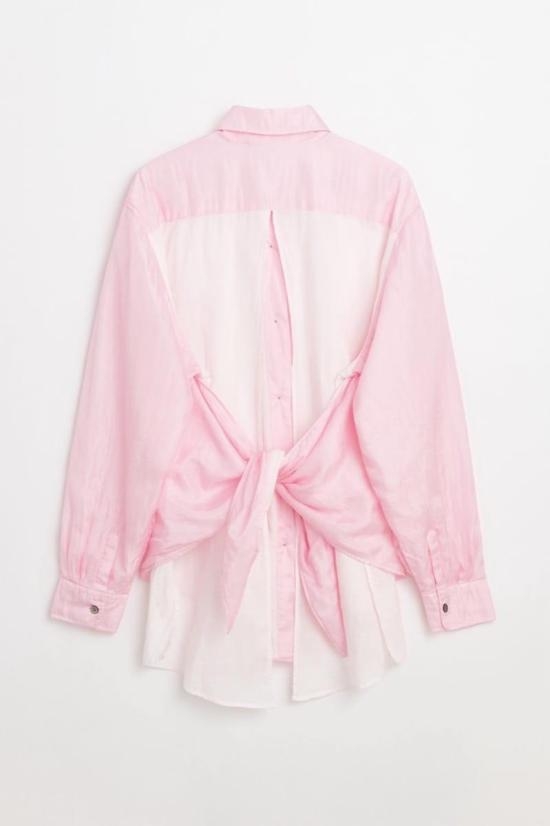 24SS 아워레가시 블라우스 W2242ABC PINK COTTON SILK