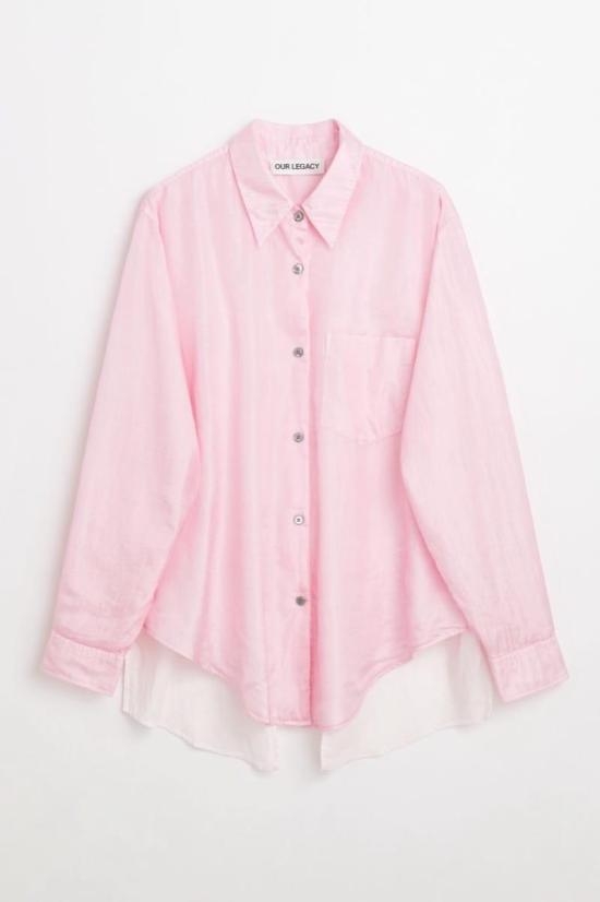 24SS 아워레가시 블라우스 W2242ABC PINK COTTON SILK