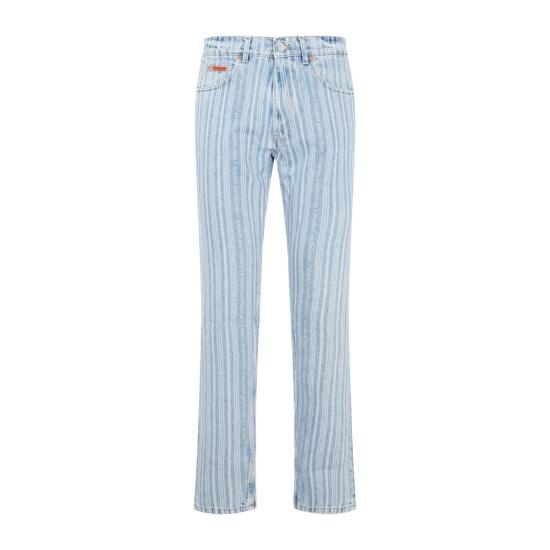 23FW 마틴로즈 데님 스트레이트 팬츠 CMRAW23204 BLUE PINSTRIPE Blue