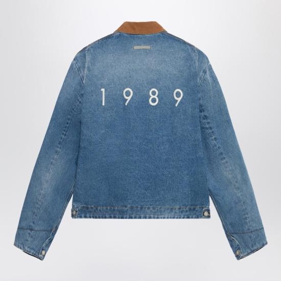 24FW 1989 스튜디오 데님 자켓 MFW24 713 LOGOCO Light blue