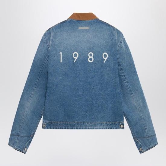 24FW 1989 스튜디오 자켓 MFW24 713 LOGOCO LIGHT BLUE