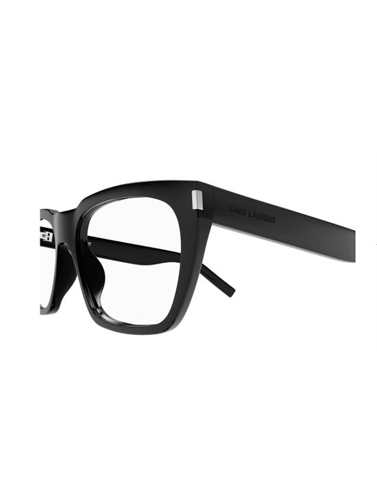 24FW 생로랑 안경 SL 598 OPT 001 BLACK BLACK TRANSPARE