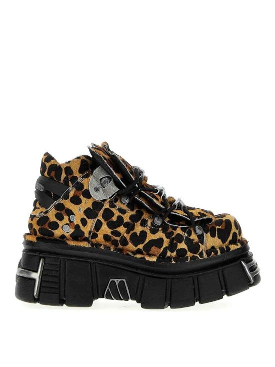 23FW 베트멍 스니커즈 UE54SN100LLEOPARDHORSEHAIR Multicolour