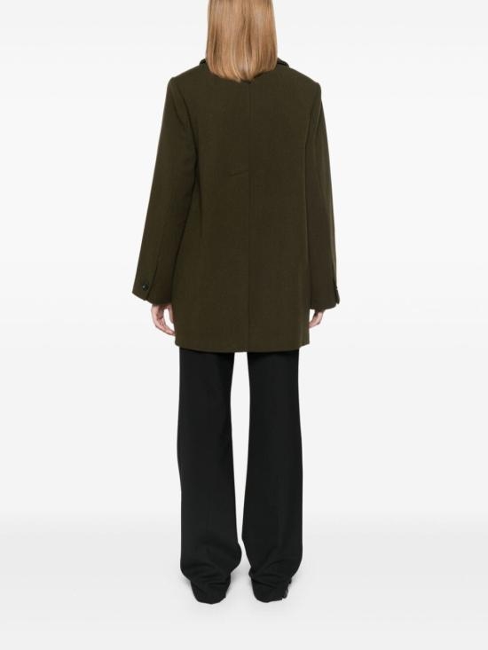 24FW 아이비앤오크 트렌치 코트 IO119100 GR598 DARK KHAKI