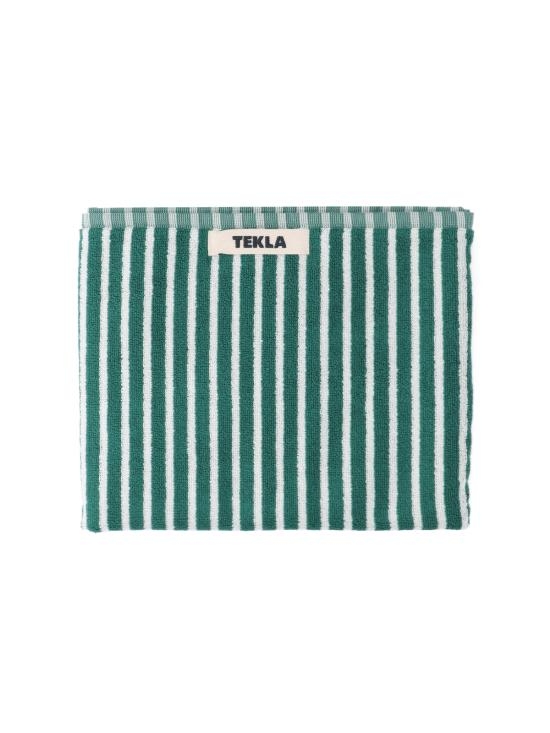 24FW 테클라 비치용품 TT TEGRST 50X90 TEAL GREEN STRIPES