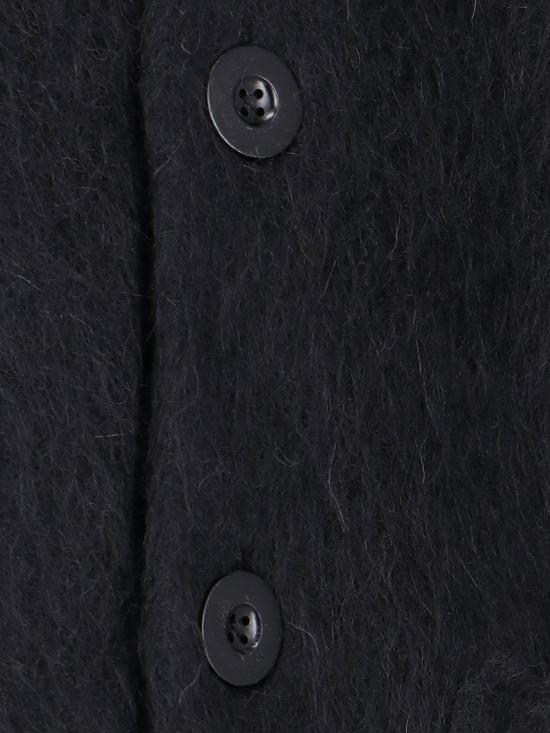 24FW 아워레가시 가디건 M4206CBM BLACK MOHAIR