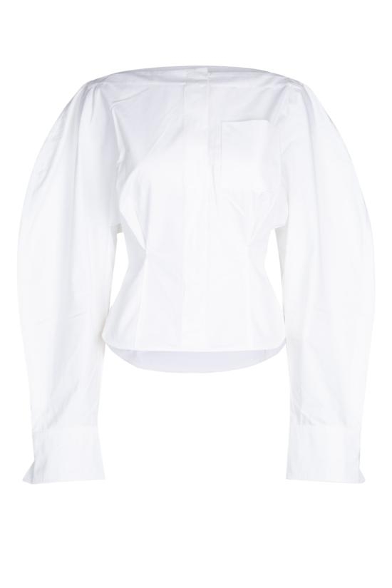 24FW 자크뮈스 블라우스 243SH0731520 100 White