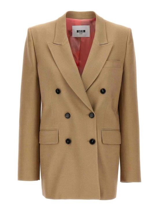 24FW 엠에스지엠 수트 자켓 3641MDG09Y24701023 Beige